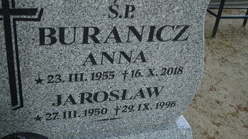 Grób Jarosław Buranicz