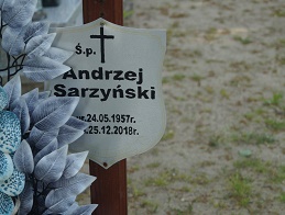 Andrzej Sarzyński 1957 Bledzew - Grobonet - Wyszukiwarka osób pochowanych