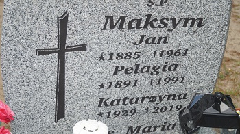 Katarzyna Maksym 1929 Bledzew - Grobonet - Wyszukiwarka osób pochowanych