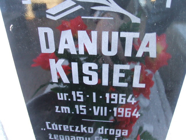 Danuta Kisiel 1964 Bledzew - Grobonet - Wyszukiwarka osób pochowanych