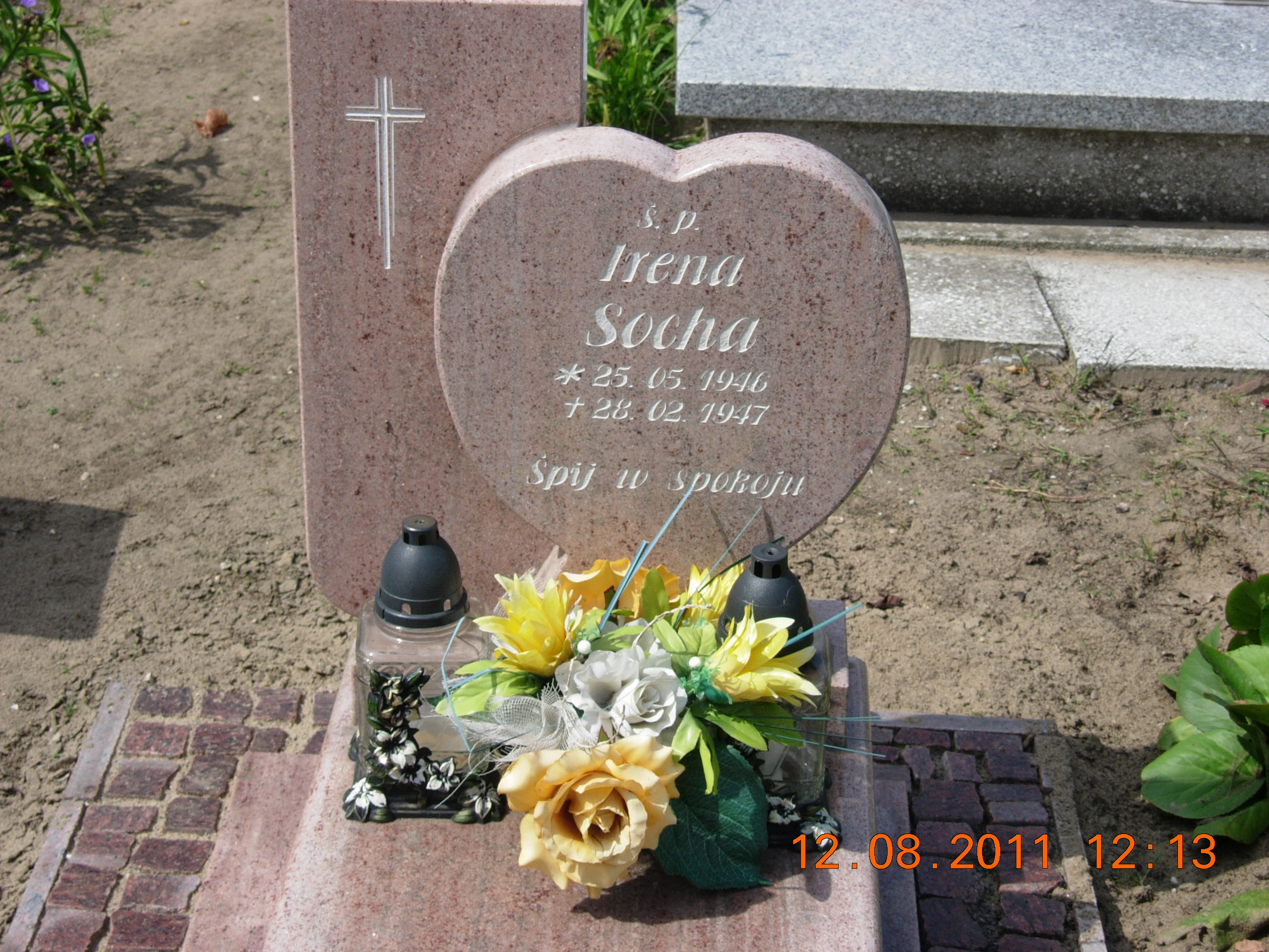 Irena Socha 1946 Bledzew - Grobonet - Wyszukiwarka osób pochowanych