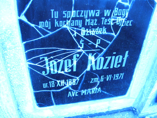 Józef Kozieł 1887 Bledzew - Grobonet - Wyszukiwarka osób pochowanych