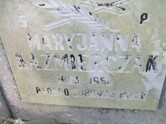 Maryjanna Kaźmierczak 1923 Bledzew - Grobonet - Wyszukiwarka osób pochowanych