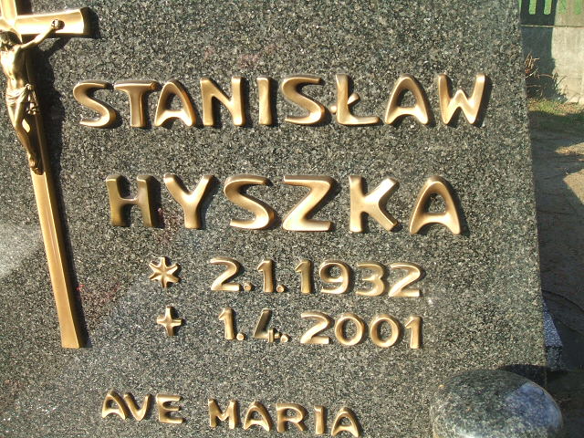 Stanisław Hyszka 1932 Bledzew - Grobonet - Wyszukiwarka osób pochowanych