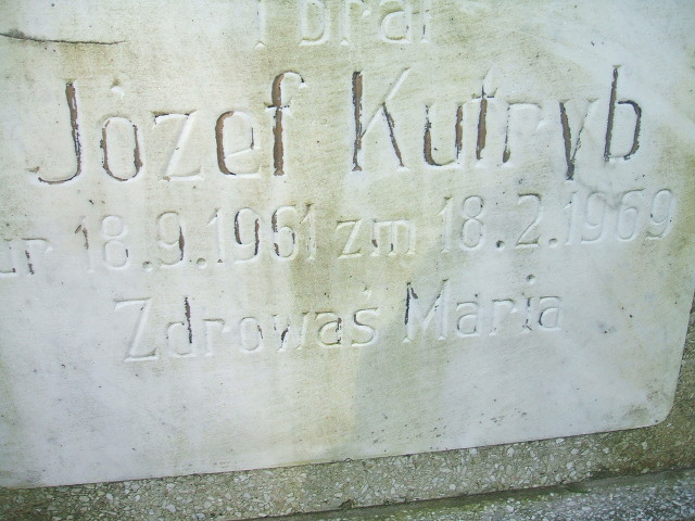 Wladyslaw kutryb 1952 Bledzew - Grobonet - Wyszukiwarka osób pochowanych