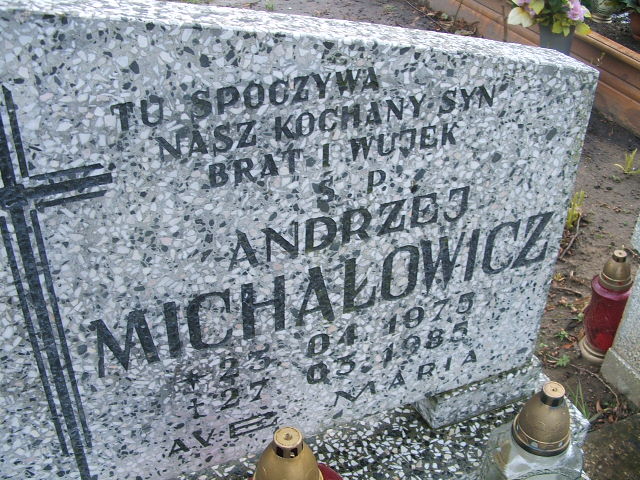 Grób Andrzej Michałowicz