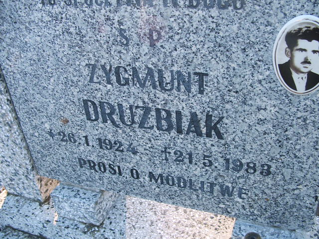 Zygmunt Drużbiak 1924 Bledzew - Grobonet - Wyszukiwarka osób pochowanych