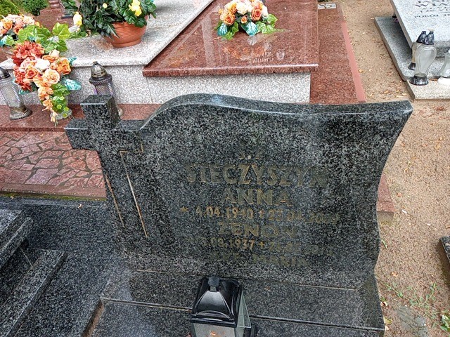 Anna Steczyszyn 1940 Bledzew - Grobonet - Wyszukiwarka osób pochowanych