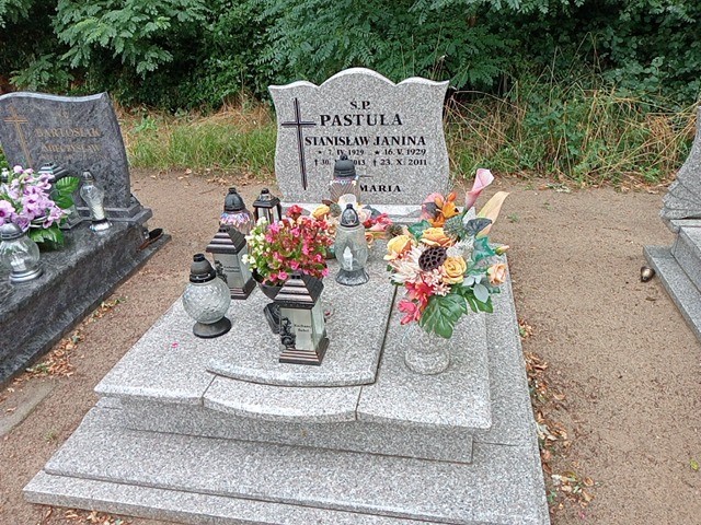 Grób Janina Pastuła
