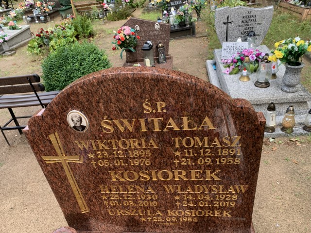 Wiktora Świtała 1895 Bledzew - Grobonet - Wyszukiwarka osób pochowanych